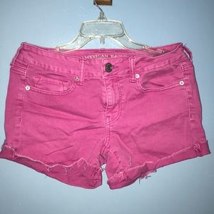 American Eagle, Colored Jean Shorts, Size 10